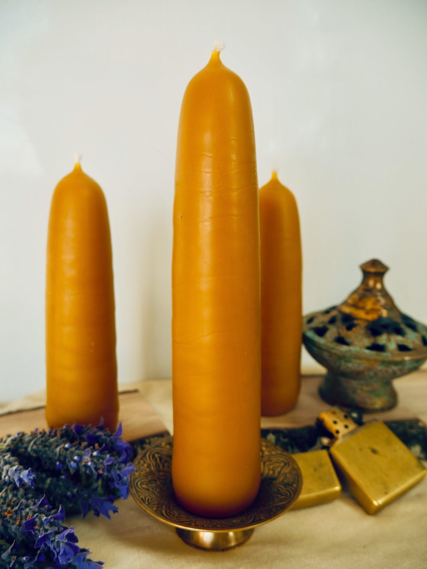 Abundance Candle zippo - DZ-Pure Beeswax Candles